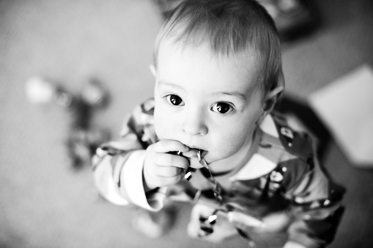 Mabel on Christmas Day